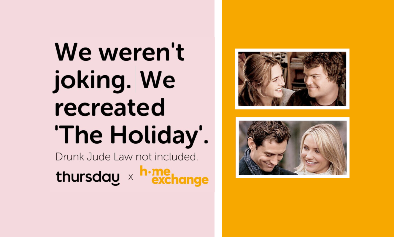 We recreated the movie the Holiday in real life
