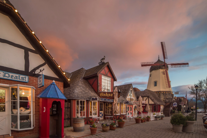 best small towns in california solvang